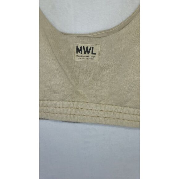 MWL by Madewell Tank, Color: Bone Size XL - Picture 4 of 4